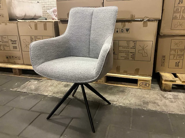 Marceno draaibare eetkamerstoel (6x) - afbeelding 2 van  5