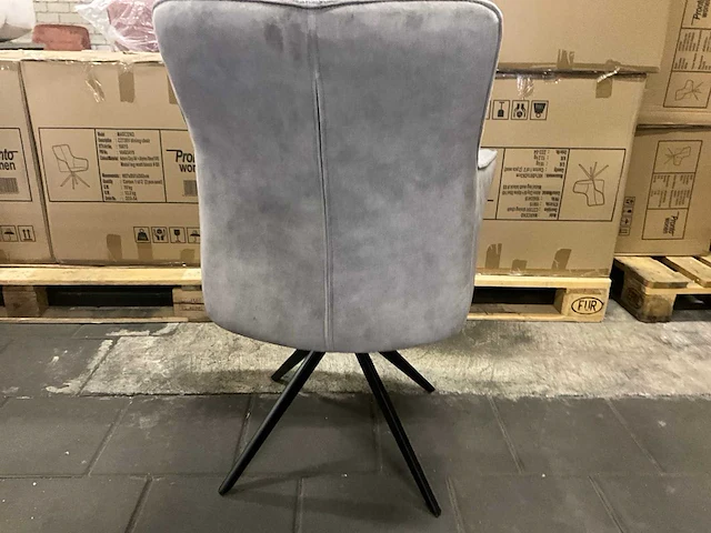 Marceno draaibare eetkamerstoel (6x) - afbeelding 5 van  5