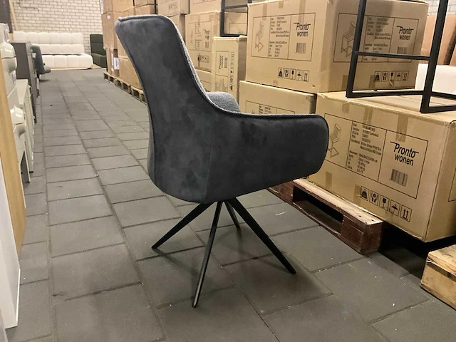 Marceno draaibare eetkamerstoel (6x) - afbeelding 6 van  6