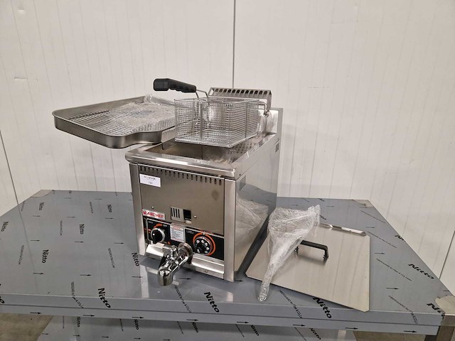 Marchef - gf-12h - gas friteuse - afbeelding 1 van  2