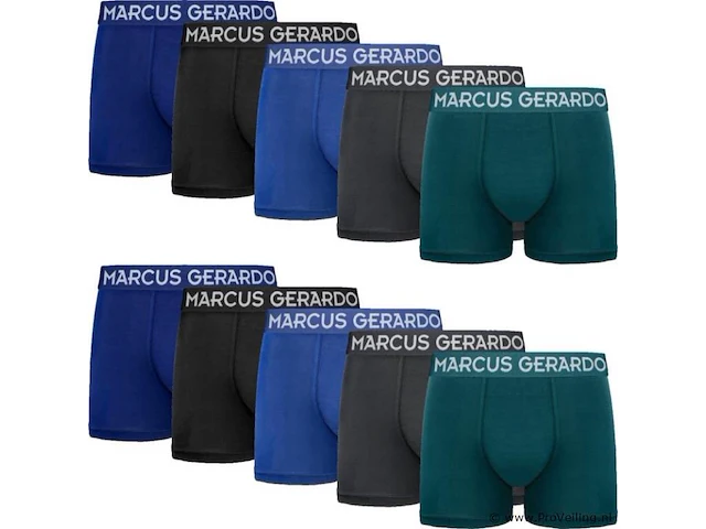 Marcus gerardo mg-002, 10pack boxershorts heren - maat l - afbeelding 1 van  1