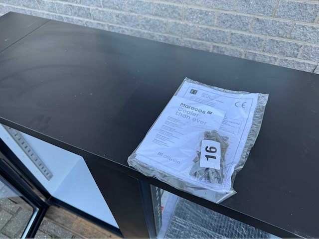 Marecos onegbruikt - 2 glas deurs - koelwerkbank / barkoeling - afbeelding 6 van  7