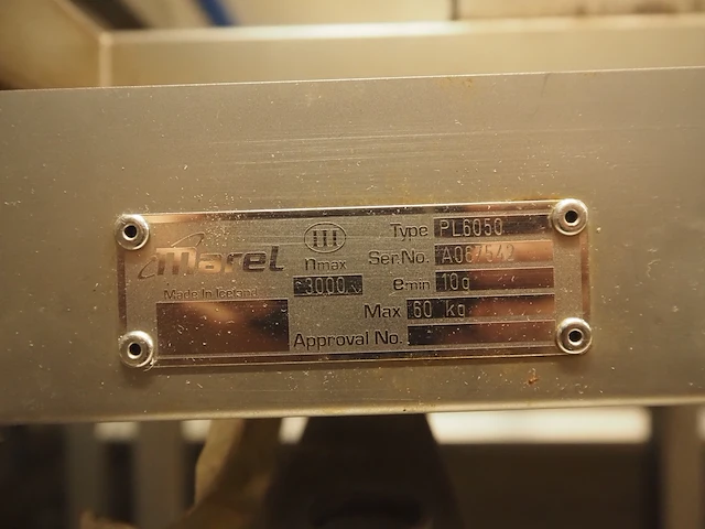 Marel / scanvaegt - afbeelding 9 van  10