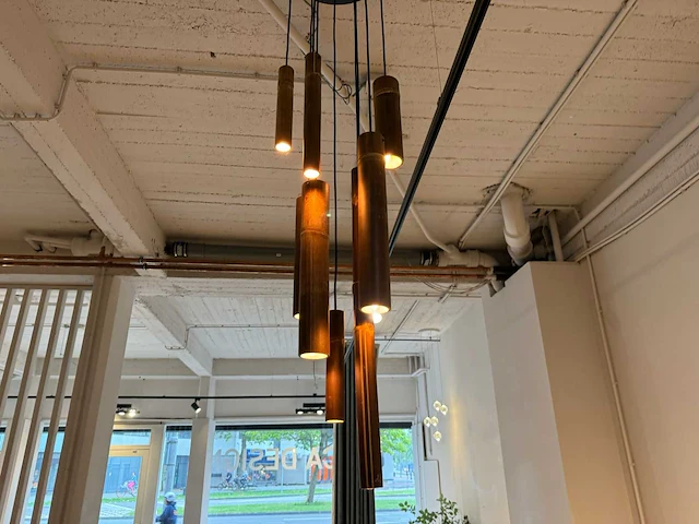 Maretti bamboe hanglamp - afbeelding 4 van  9