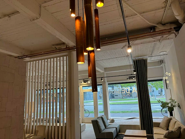 Maretti bamboe hanglamp - afbeelding 6 van  9