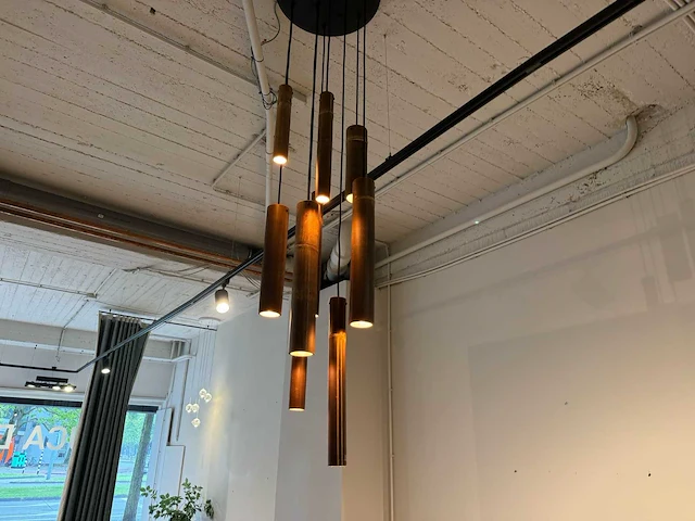 Maretti bamboe hanglamp - afbeelding 9 van  9
