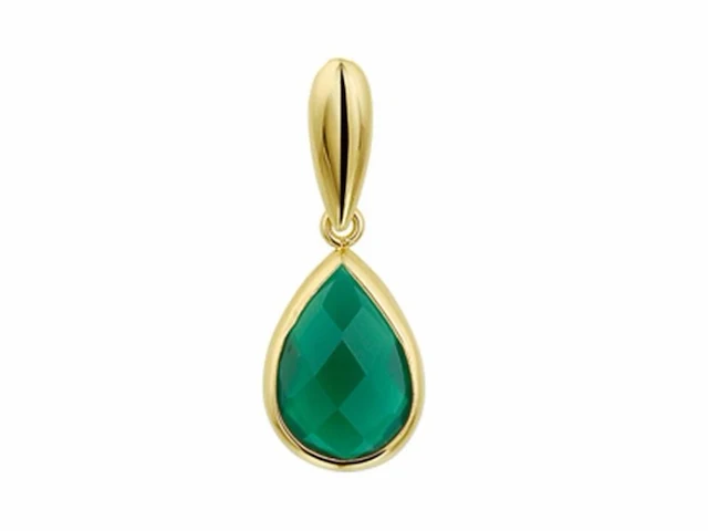 Marie -celeste hanger agaat goud - afbeelding 1 van  1