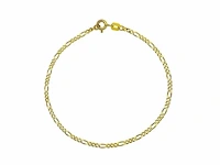 Marie celeste armband figaro 1 8 mm goud - afbeelding 1 van  1