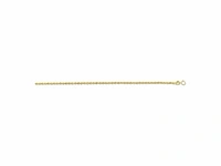 Marie celeste enkelbandje koord 2 0 mm goud - afbeelding 2 van  2