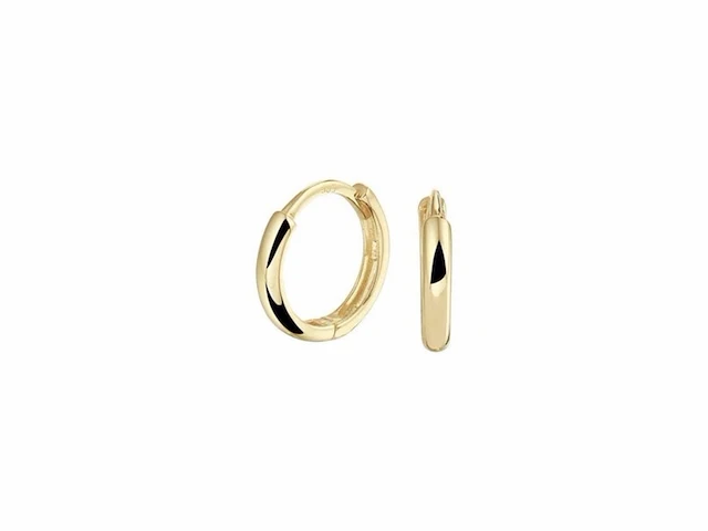 Marie celeste klapoorringen 11 mm goud - afbeelding 1 van  1