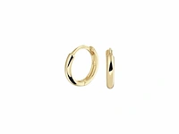 Marie celeste klapoorringen 11 mm goud - afbeelding 1 van  1