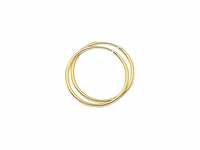 Marie-celeste oorbellen - 14 karaat goud 32 x 35 mm goudkleurig - afbeelding 2 van  2
