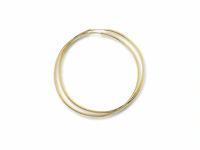 Marie celeste oorringen ronde buis 45 mm goud - afbeelding 1 van  1