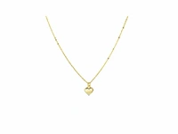 Marie-celeste sparkle14 ketting hart 1,0 mm 4245 cm goud - afbeelding 1 van  2