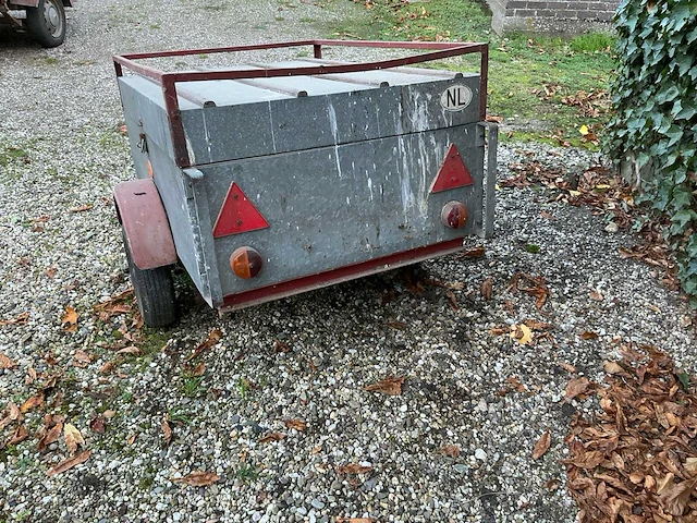 Marien cluistra gesloten aanhangwagen aanhangwagen - afbeelding 5 van  10