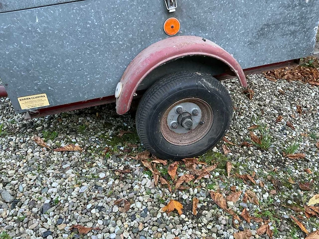 Marien cluistra gesloten aanhangwagen aanhangwagen - afbeelding 10 van  10