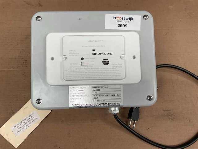 Marine carbon monoxide indicator - afbeelding 3 van  5