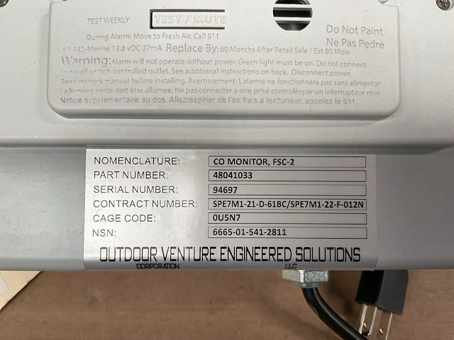 Marine carbon monoxide indicator - afbeelding 4 van  5