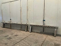 Marinus aangedreven rollenbaan 30cm lengte: 800cm v.v. vector rf17 aandrijfmotor - afbeelding 1 van  3
