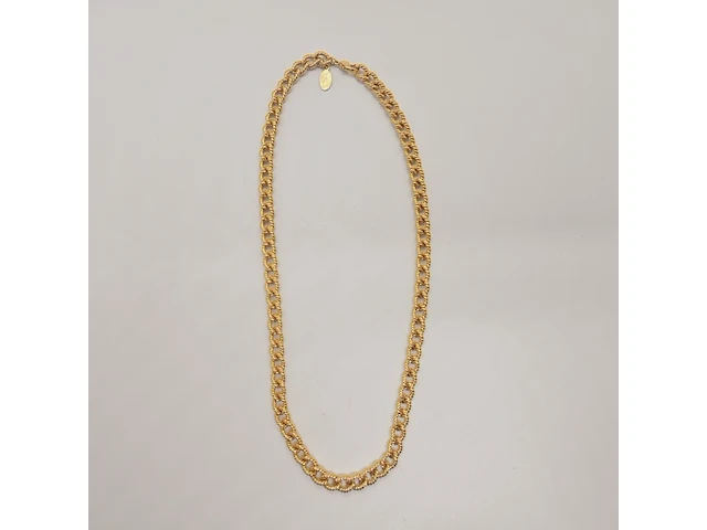 Mario valentino goldplated koningsketting - afbeelding 1 van  4