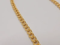 Mario valentino goldplated koningsketting - afbeelding 3 van  4