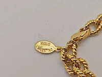 Mario valentino goldplated koningsketting - afbeelding 4 van  4