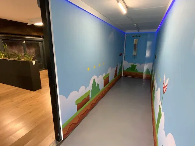 Mario wanddecoratie (2x) - afbeelding 1 van  3