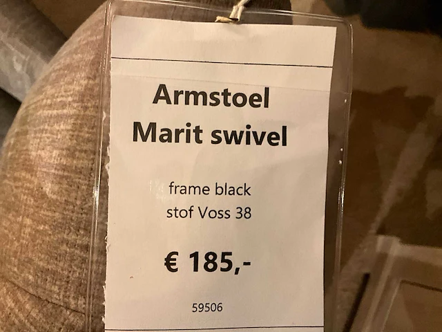 Marit draaibare eetkamerstoel (4x) - afbeelding 7 van  7