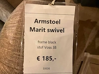 Marit draaibare eetkamerstoel (4x) - afbeelding 7 van  7