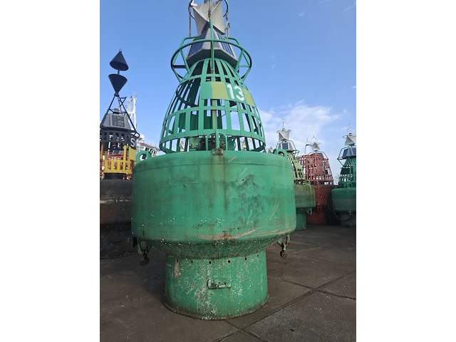Maritieme boei, groen - afbeelding 3 van  4