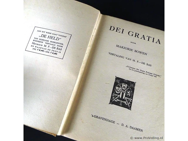 Marjorie bowen. dei gratia - afbeelding 3 van  5
