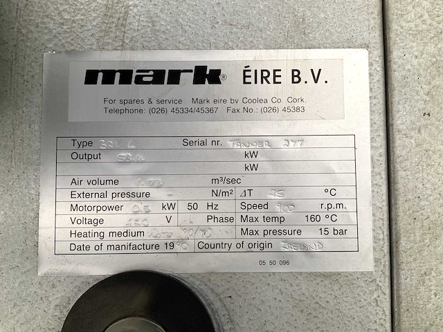 Mark 321s luchtverwarming - afbeelding 8 van  8