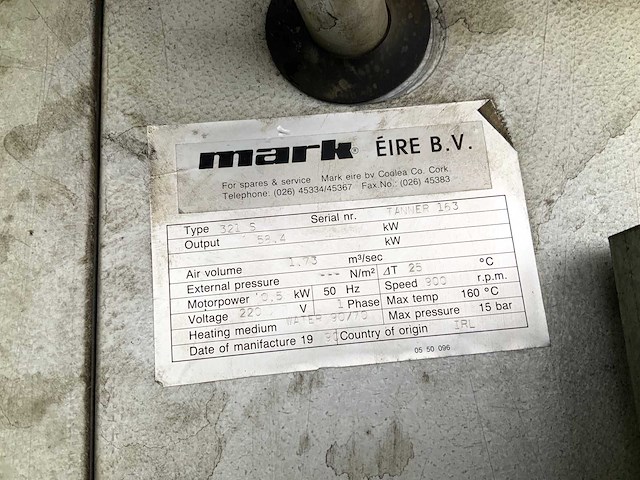 Mark 321s luchtverwarming - afbeelding 8 van  8