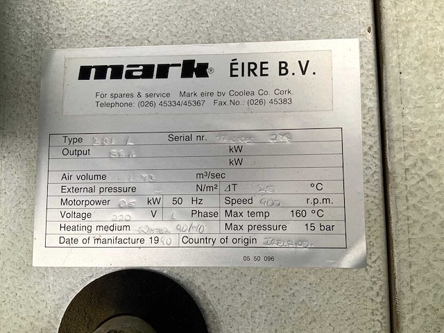 Mark 321s luchtverwarming - afbeelding 8 van  8