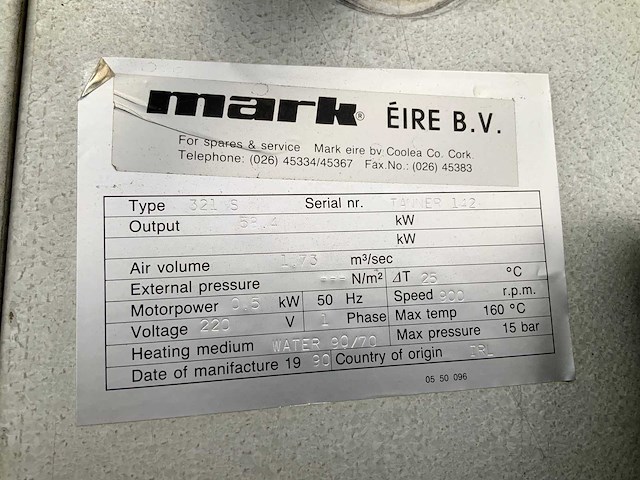 Mark 321s luchtverwarming - afbeelding 8 van  8