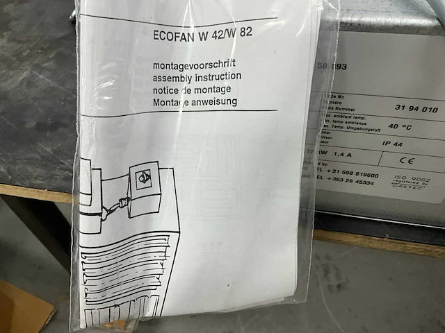 Mark ecofan w 42 recirculatie ventilator - afbeelding 3 van  6