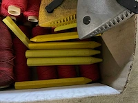 Markeerlint, bouwdraad, krijt - afbeelding 3 van  4