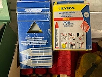 Markeerlint, bouwdraad, krijt - afbeelding 4 van  4