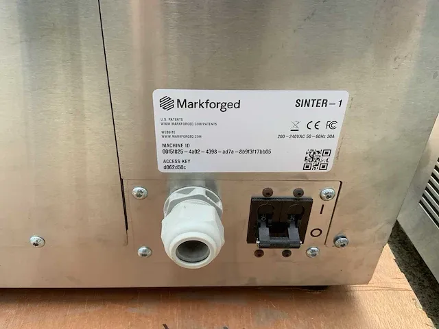 Markforged metalx 3d printer - afbeelding 40 van  51