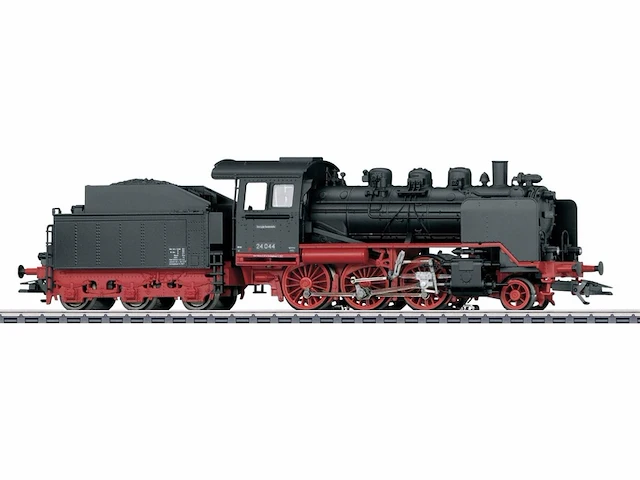 Marklin 36244 classic model railway steam locomotive series 24 zwart - afbeelding 3 van  3