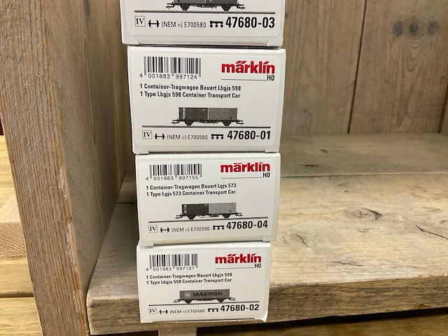 Märklin modeltreintjes (5x) - afbeelding 3 van  4