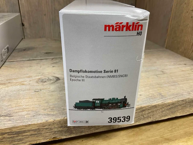 Märklin stoomlocomotief serie 81. 39539 modeltrein - afbeelding 4 van  4