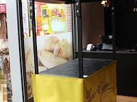 Marktkraam met zeilen dak. afmeting 130 x 75 x 227 cm. - afbeelding 3 van  3