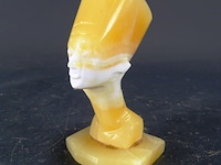 Marmeren buste egyptische koningin nefertiti - afbeelding 1 van  3