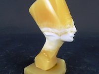 Marmeren buste egyptische koningin nefertiti - afbeelding 2 van  3