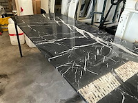 Marmeren tuintafel - afbeelding 2 van  4