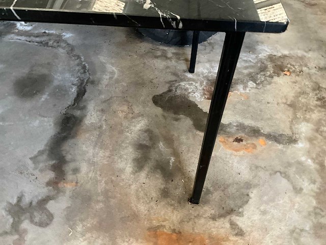 Marmeren tuintafel - afbeelding 3 van  4