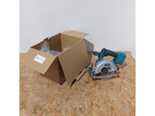Marmerzaag cirkelzaag, sanderz, blauw, 2025 - afbeelding 1 van  4