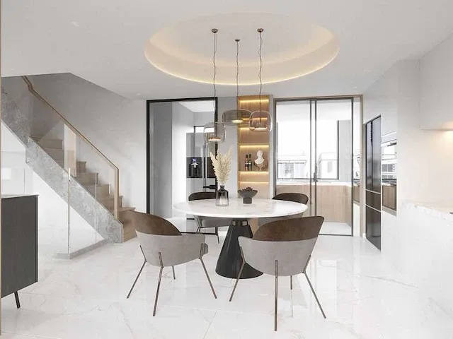 Marmi white gepolijst tegel 46 m² - afbeelding 2 van  6