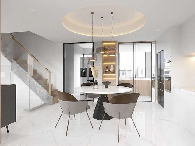 Marmi white gepolijst tegel 46 m² - afbeelding 2 van  6